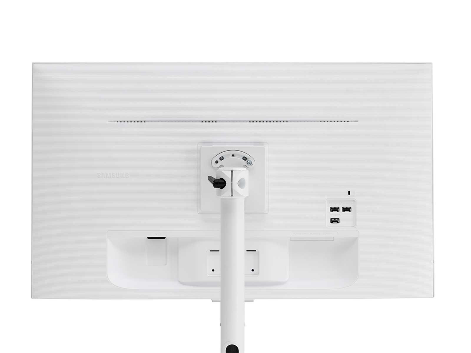 A back facing view of the Samsung 43 Inch The Movingstyle Essential 4K Smart Rolling Monitor.
