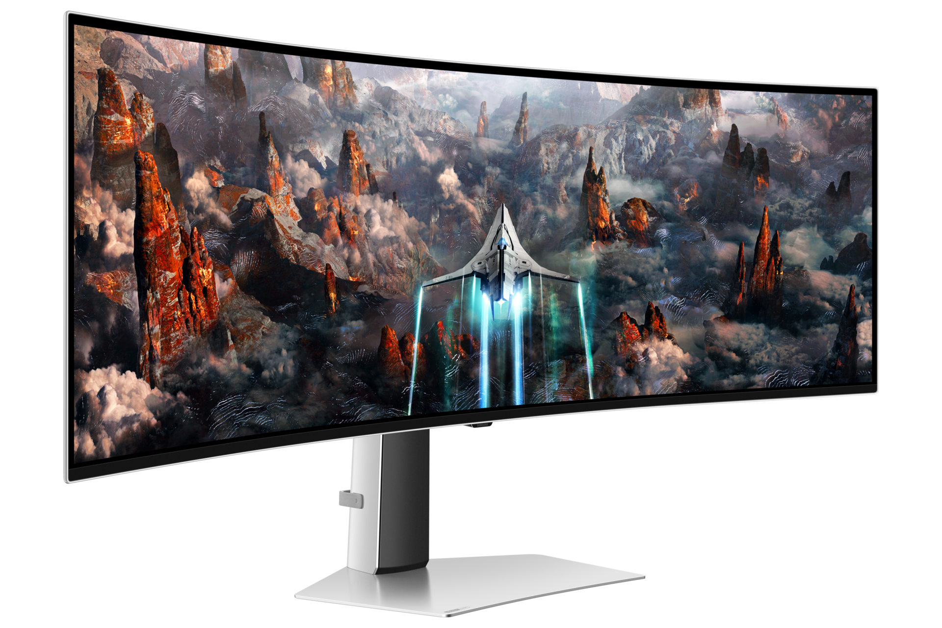 49" Odyssey OLED G9 G93SC L-Perspective Light Gray 