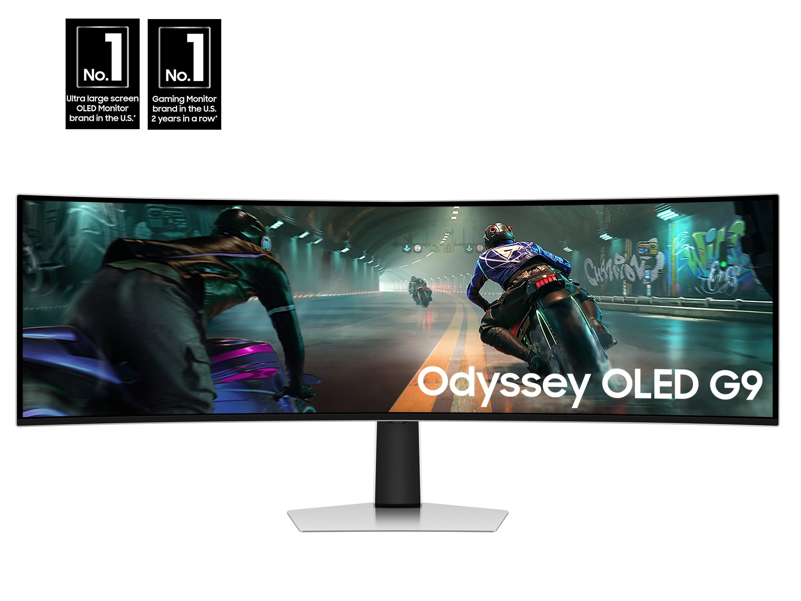 49” Odyssey OLED G9 (G91SD) Dual QHD 144Hz 0.03ms G-Sync Compatible Curved Gaming Monitor