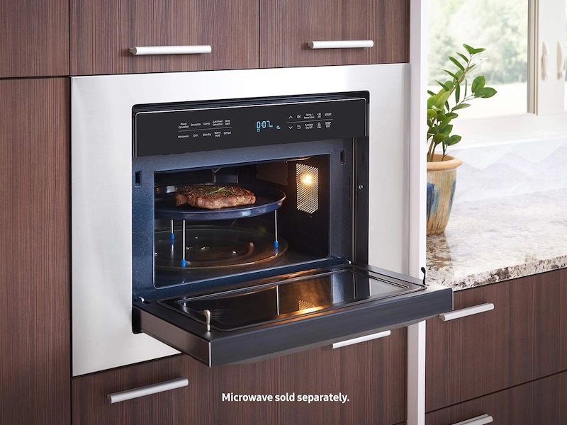 Microwave Trim Kit Silver