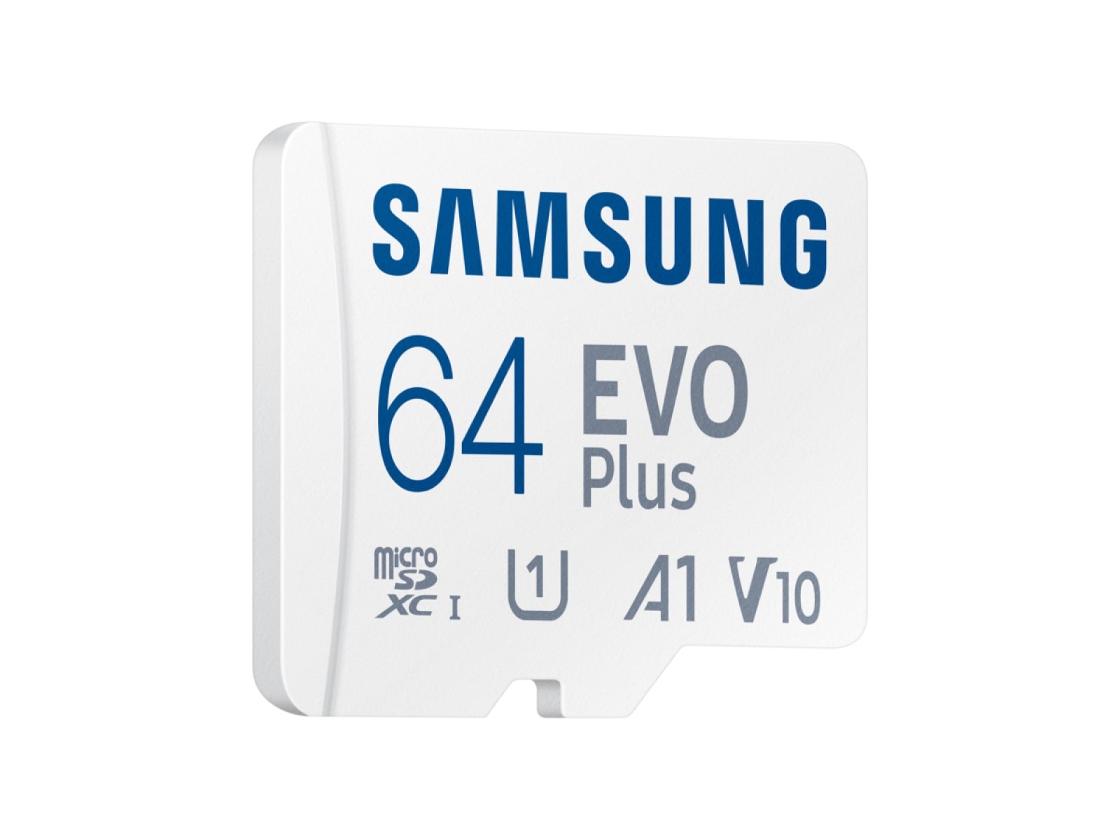 EVO Plus 64 GB microSDXC Card UHS-I + Adapter 2024 White
