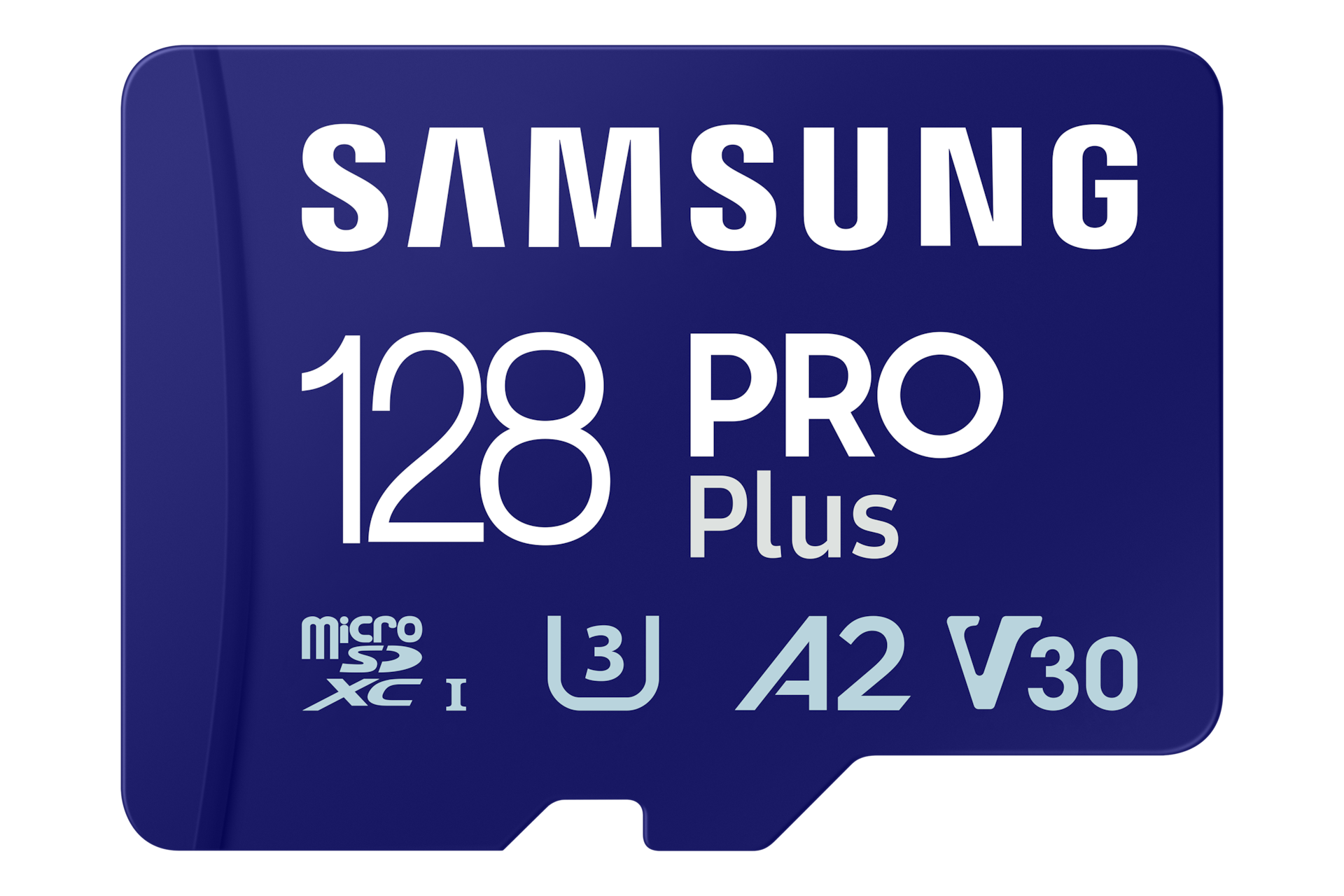 PRO Plus microSD Card Front Blue 