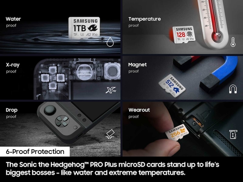 PRO Plus Sonic the Hedgehog™ + Adapter microSDXC 1TB
