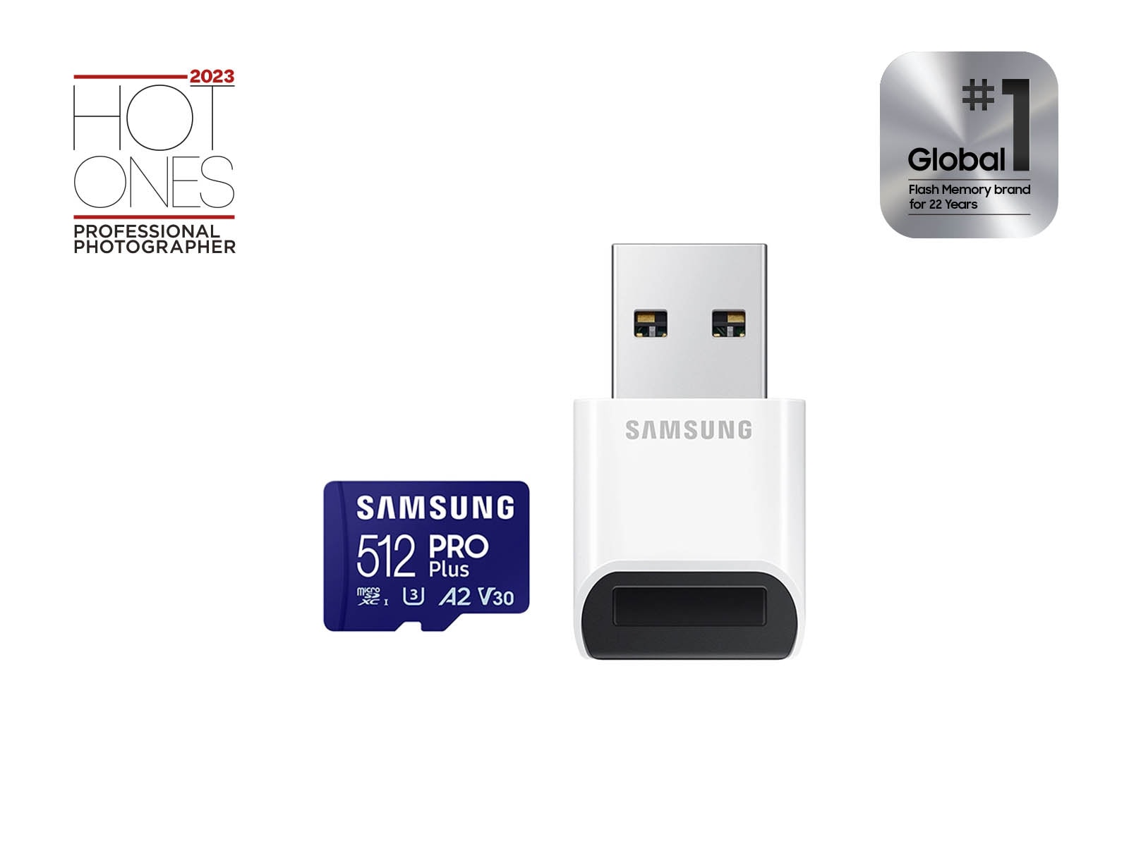 PRO Plus 512 GB microSDXC Card UHS-I + Reader