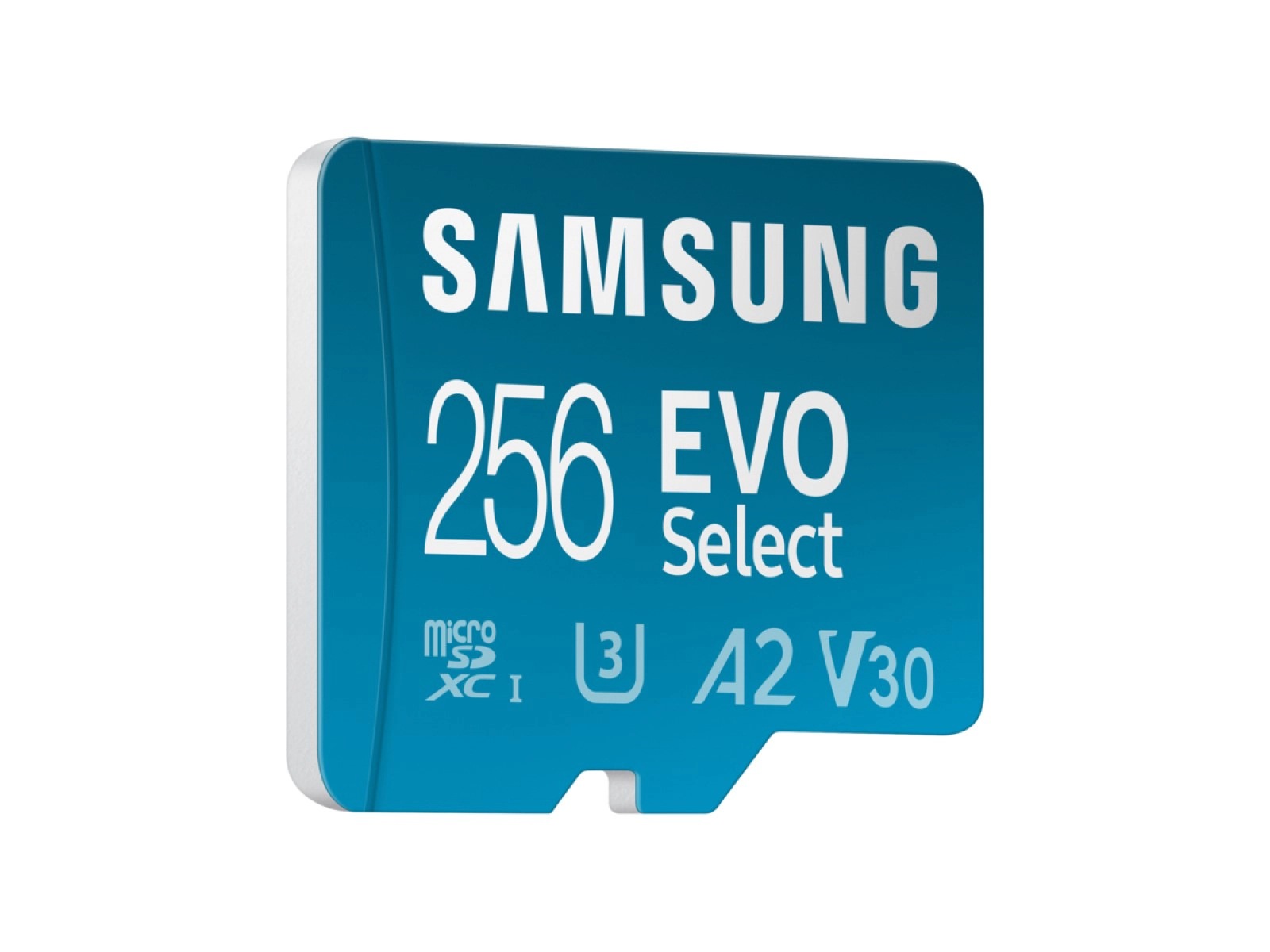 EVO Select 256 GB microSDXC Card UHS-I + Adapter 2024 Blue