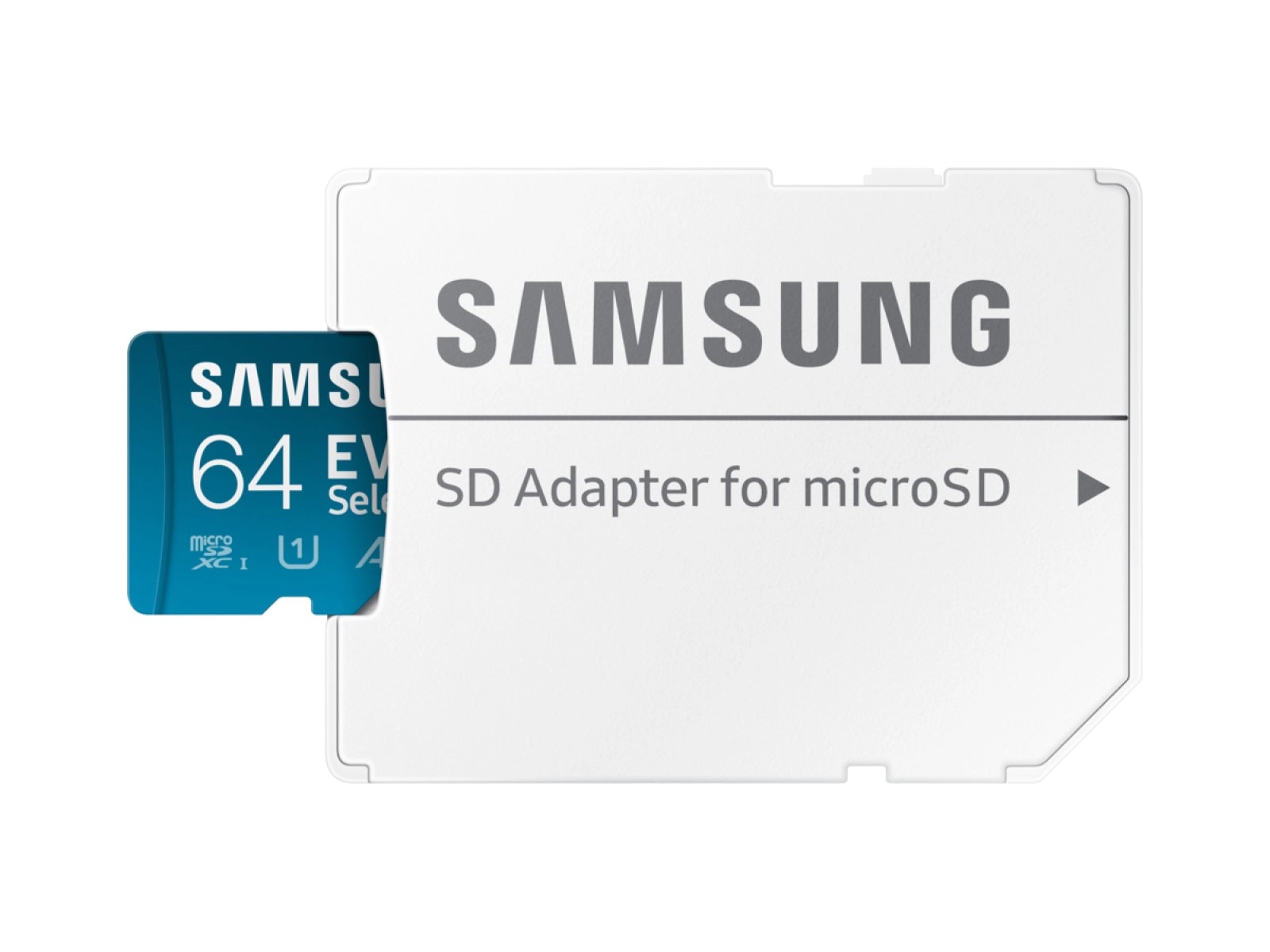 microSD Card EVO Select (2024) Front-Insert-Combination Blue 