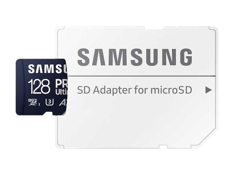 PRO Ultimate 128 GB microSDXC Card UHS-I + Adapter Blue