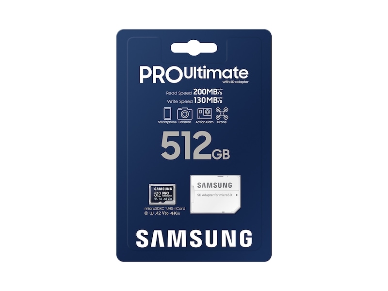 Thumbnail image of PRO Ultimate 512 GB microSDXC Card UHS-I + Adapter