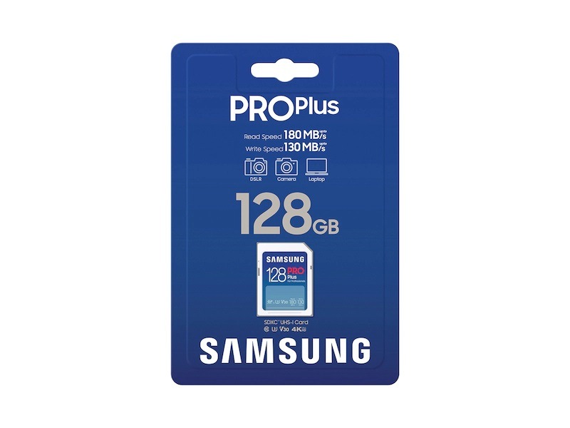 PRO Plus 128 GB Full Size SDXC Card UHS-I White