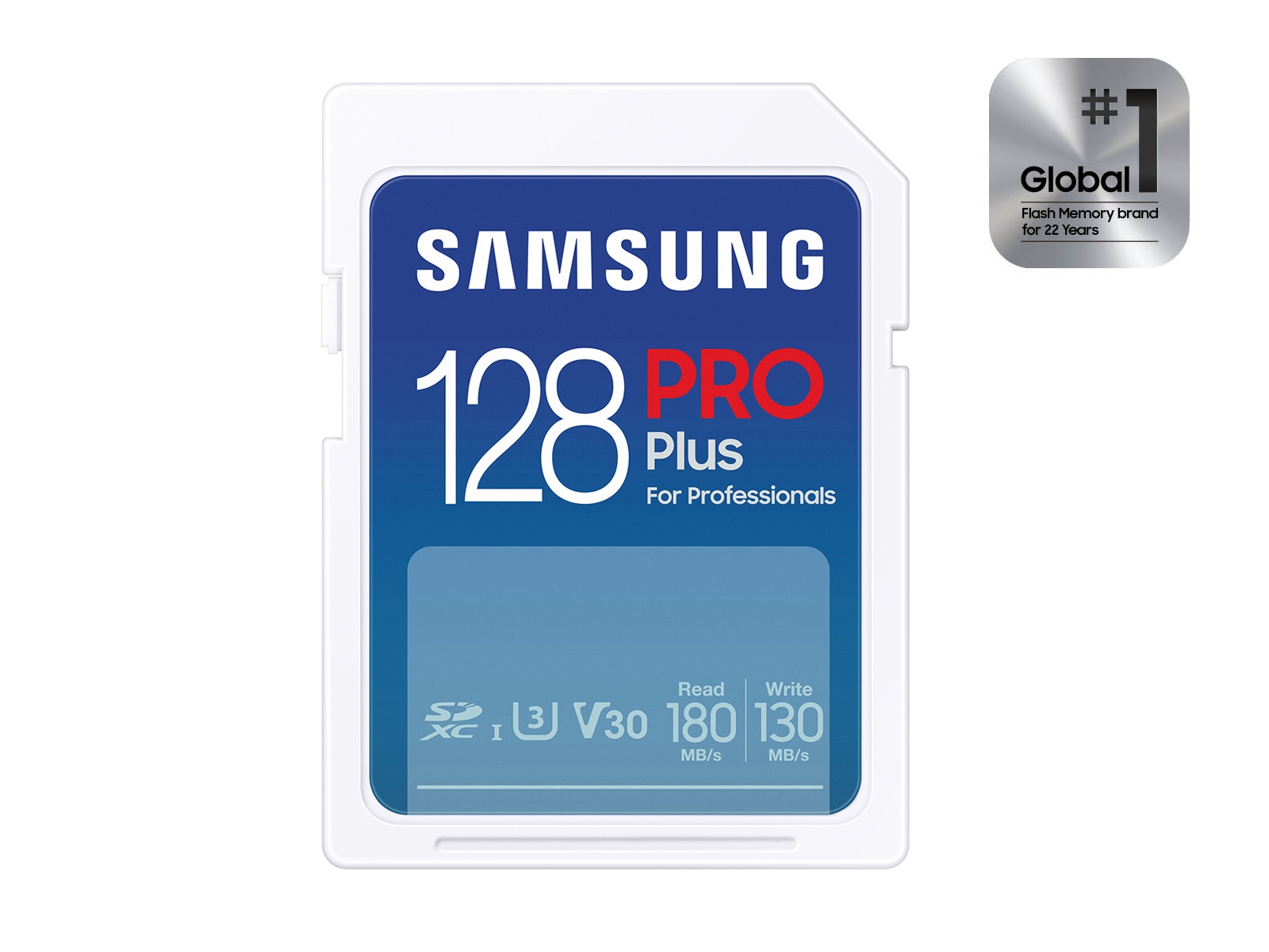 PRO Plus 128 GB Full Size SDXC Card UHS-I