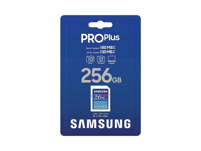 PRO Plus 256 GB Full Size SDXC Card UHS-I White