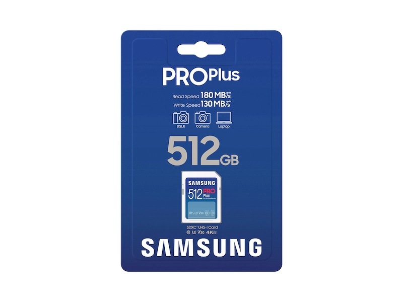 Thumbnail image of PRO Plus 512 GB Full Size SDXC Card UHS-I
