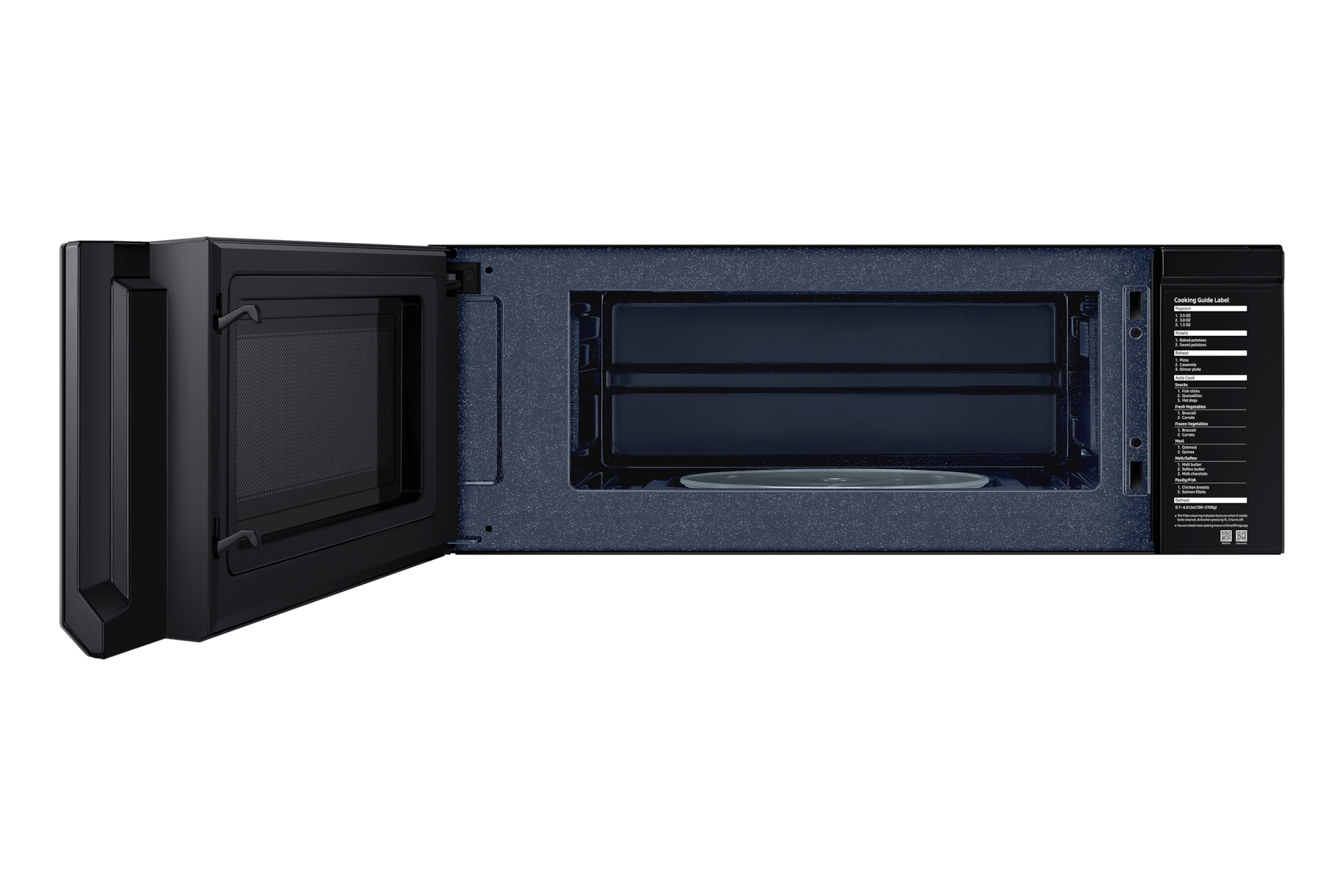 1.1 cu. ft. Bespoke Slim OTR with Slim OTR Front-Open White 