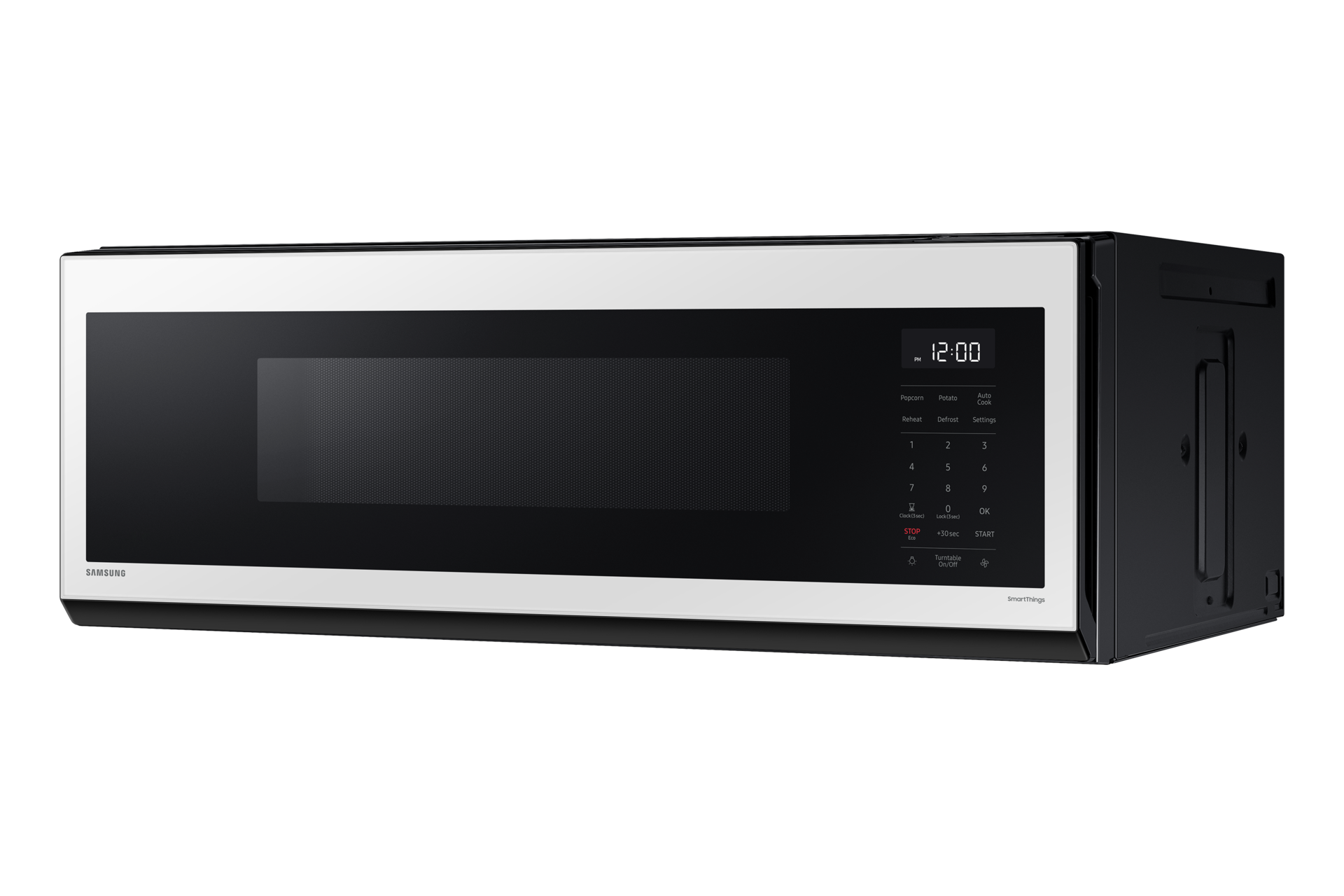 1.1 cu. ft. Bespoke Slim OTR with Slim OTR R-Rerspective White 