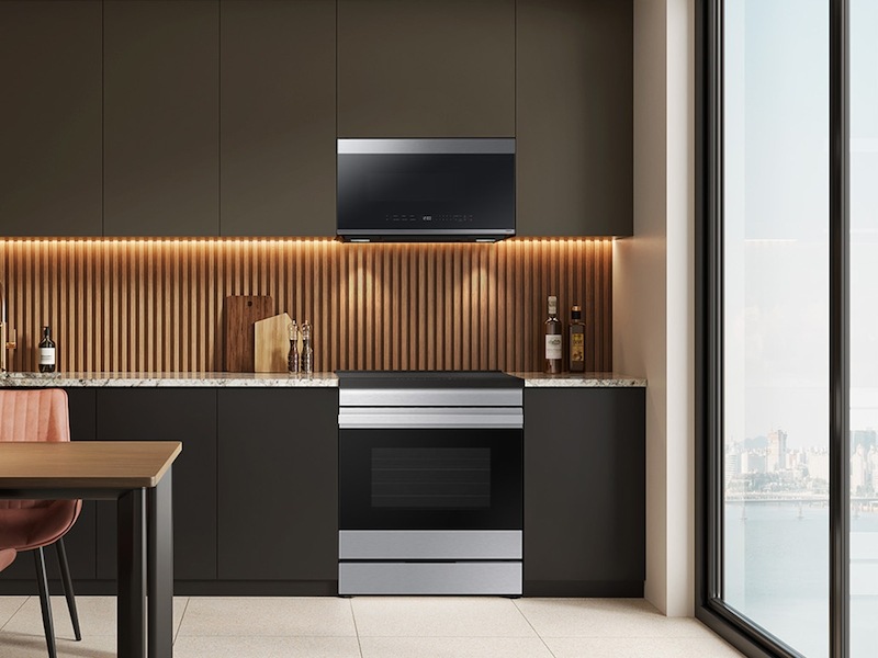 Bespoke Over-the-Range Microwave Silver