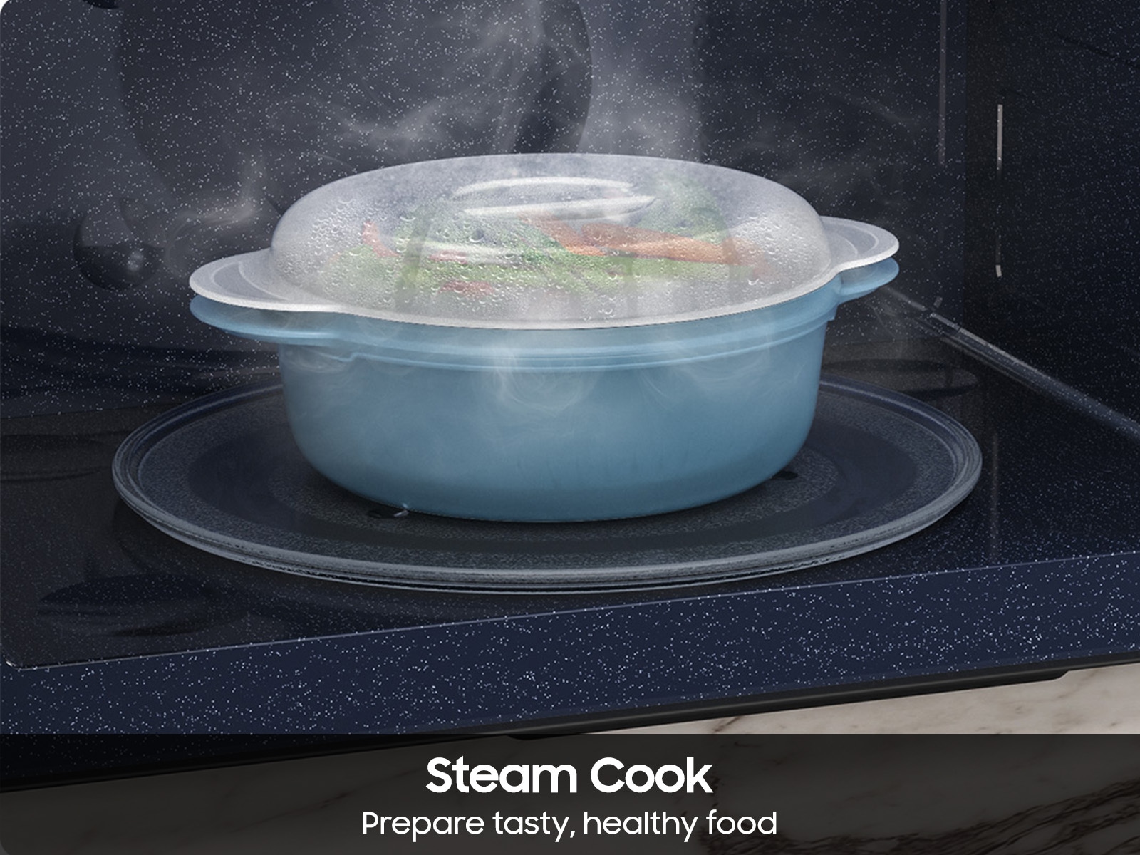  1.7 cu ft. Bespoke Smart Over-the-Range Microwave with Air Fry Max &amp; Convection | Samsung US featuring Auto Connectivity