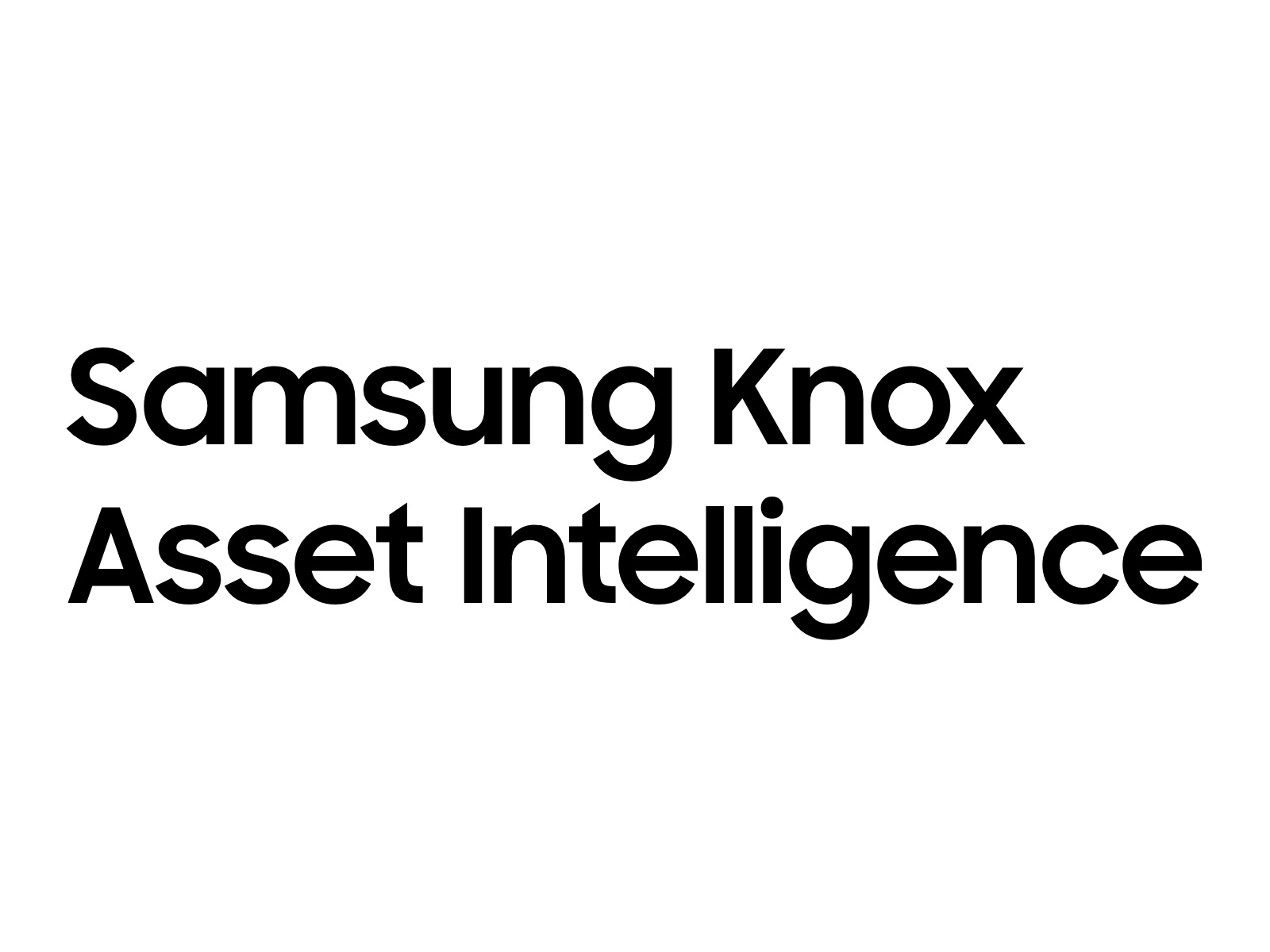Knox Asset Intelligence 2 year license