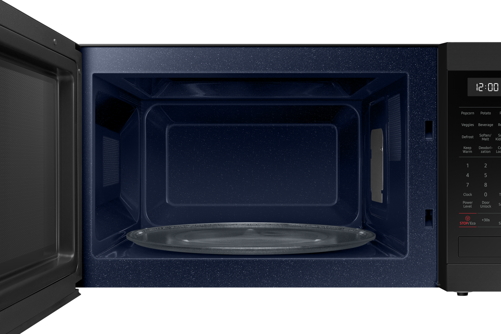 MW8000M Solo MWO with 1.9 cu.ft. Capacity and Sensor Cook Front-Open2 Matte Black Steel 