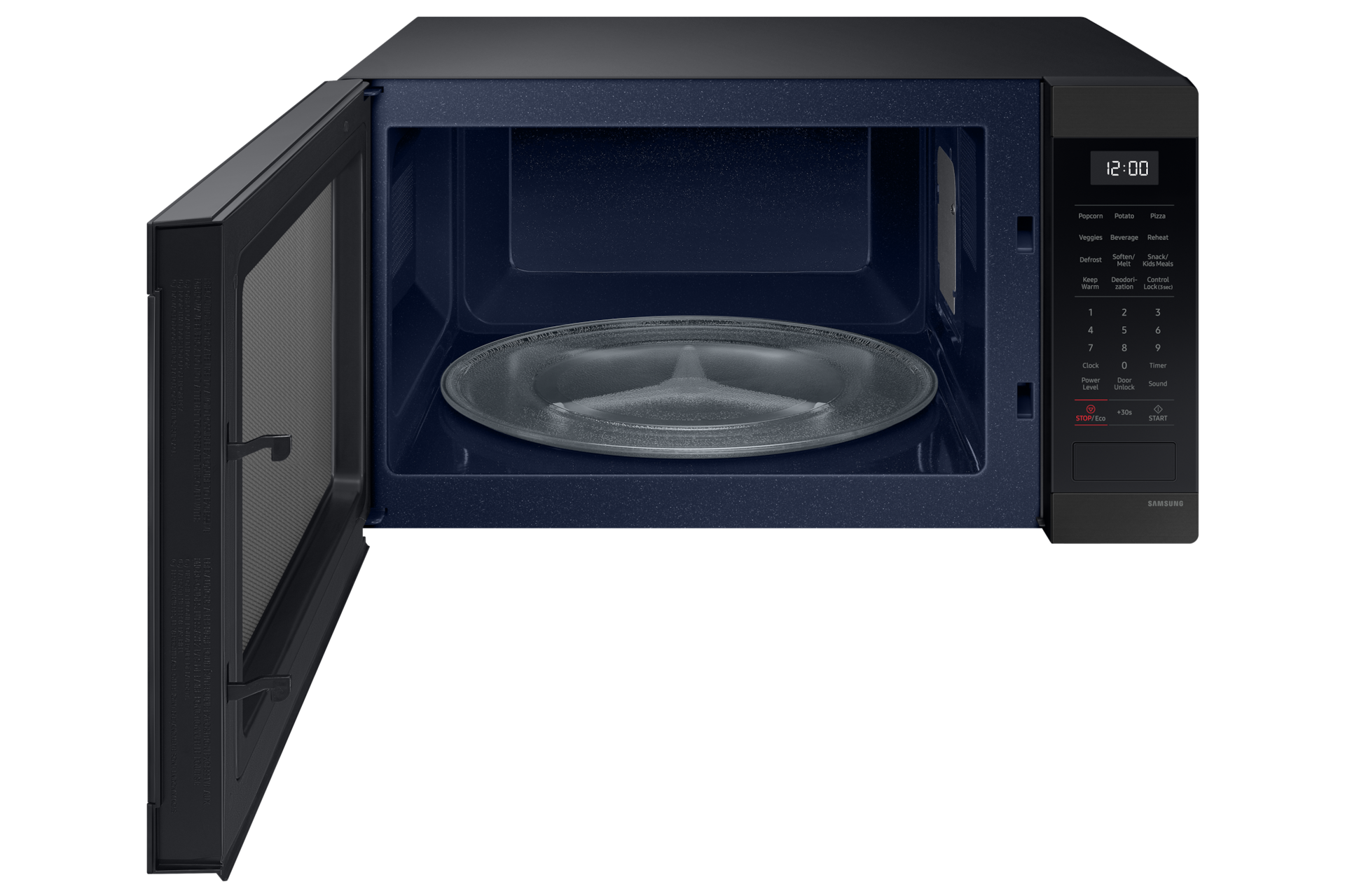 MW8000M Solo MWO with 1.9 cu.ft. Capacity and Sensor Cook Front-Open1 Matte Black Steel 