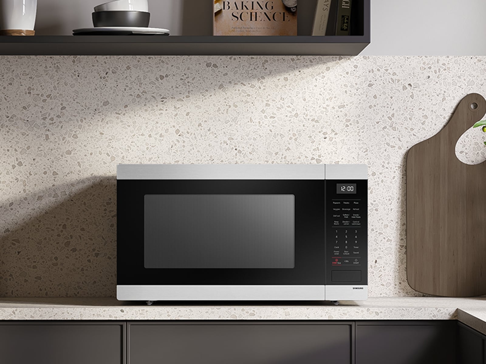 MW8000M Solo MWO with 1.9 cu.ft. Capacity and Sensor Cook Matte Black Stainless Steel