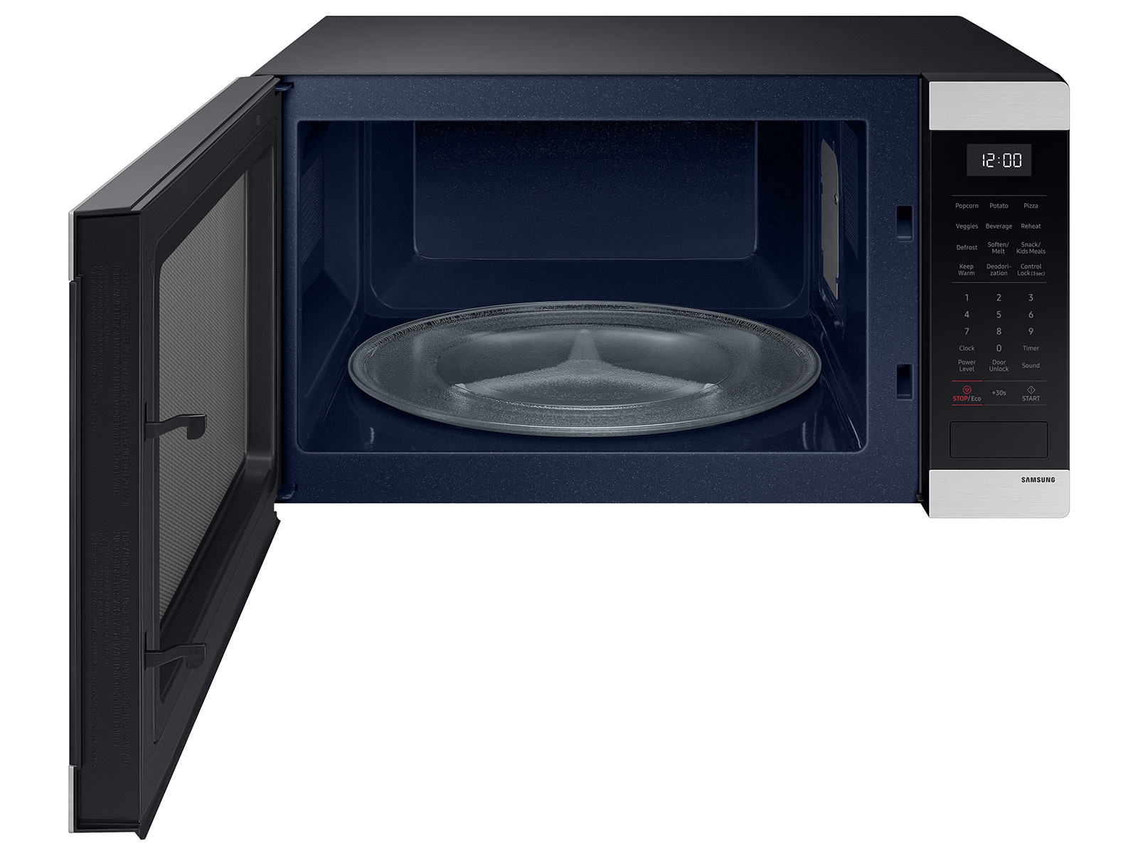 MW8000M Solo MWO with 1.9 cu.ft. Capacity and Sensor Cook Matte Black Stainless Steel