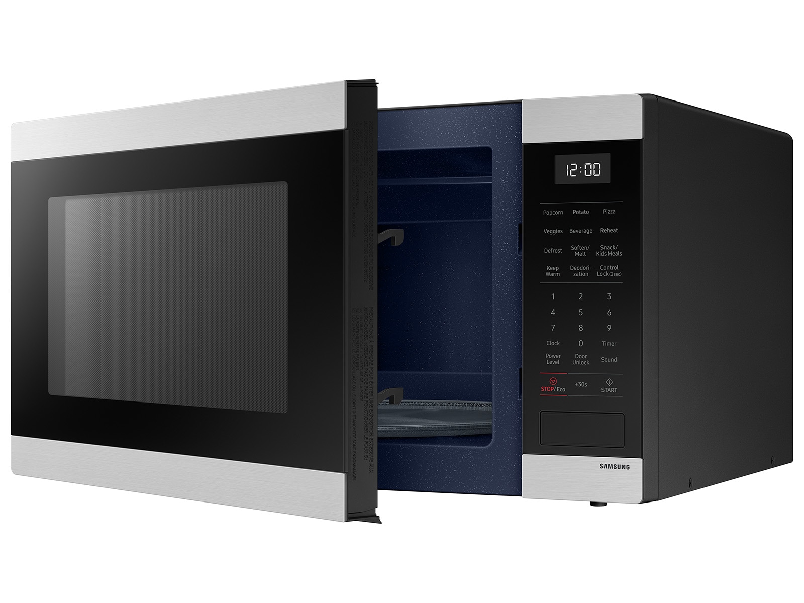 MW8000M Solo MWO with 1.9 cu.ft. Capacity and Sensor Cook Matte Black Stainless Steel