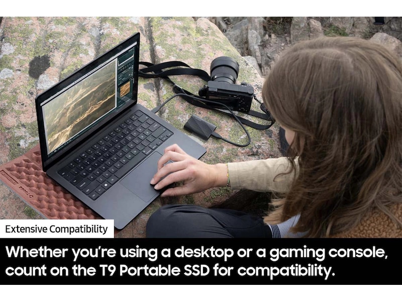 Thumbnail image of Portable SSD T9 USB 3.2 Gen2x2 2TB (Black)