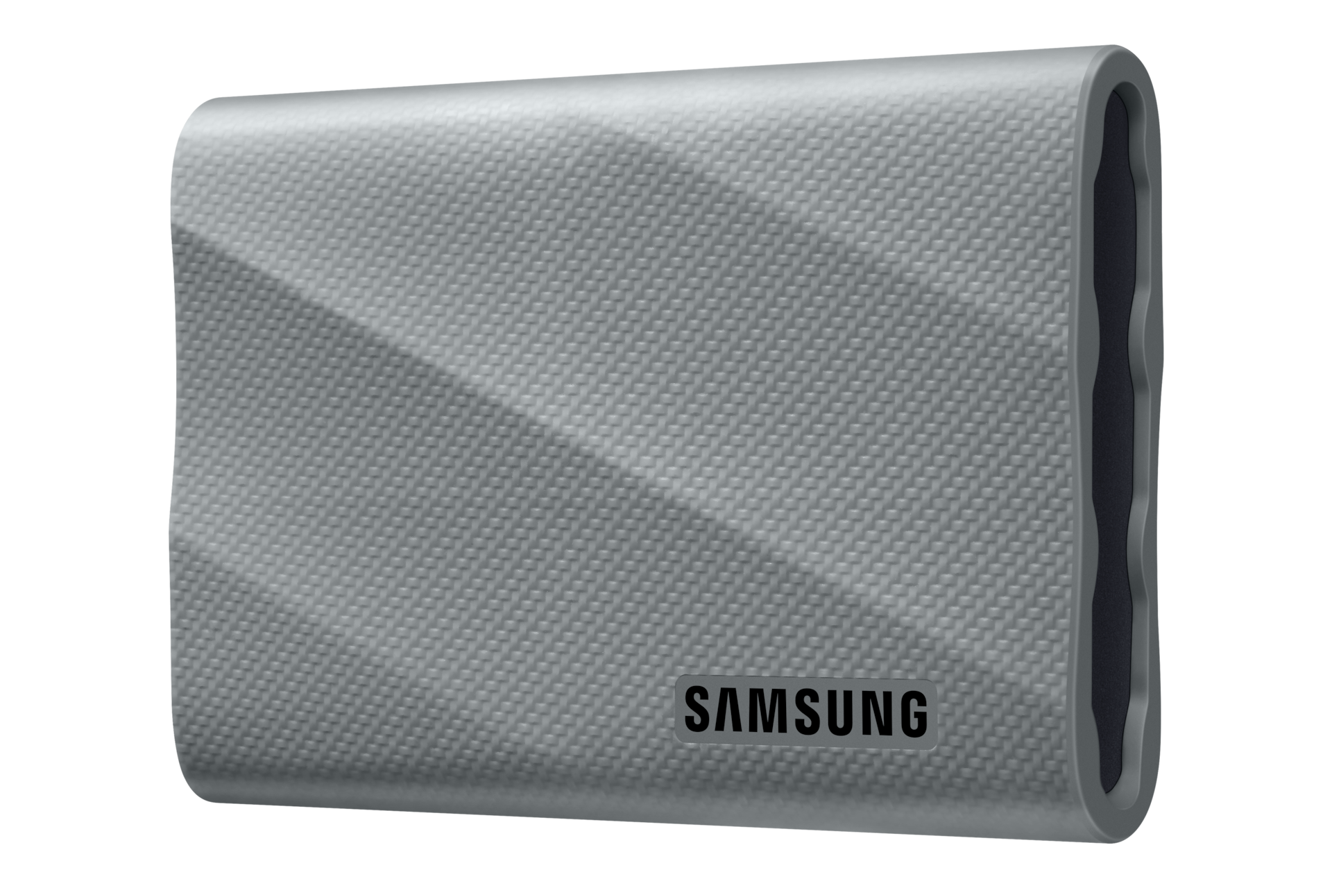 Portable SSD T9 USB 3.2 Gen 2x2 R-Perspective Gray 
