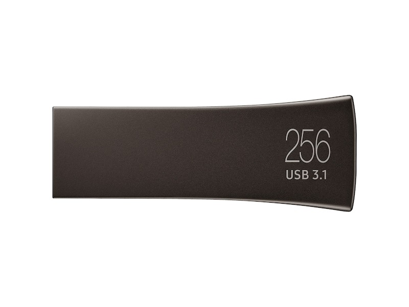 BAR Plus USB 3.2 Gen 1 Flash Drive Titan Gray R-Perspective Titanium Gray 