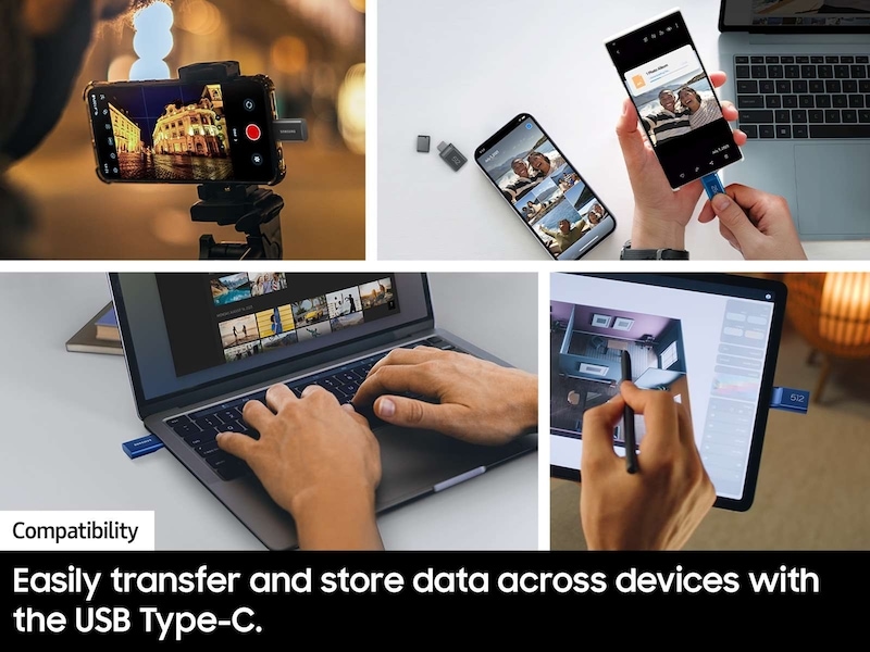 USB Type-C™ Flash Drive Blue