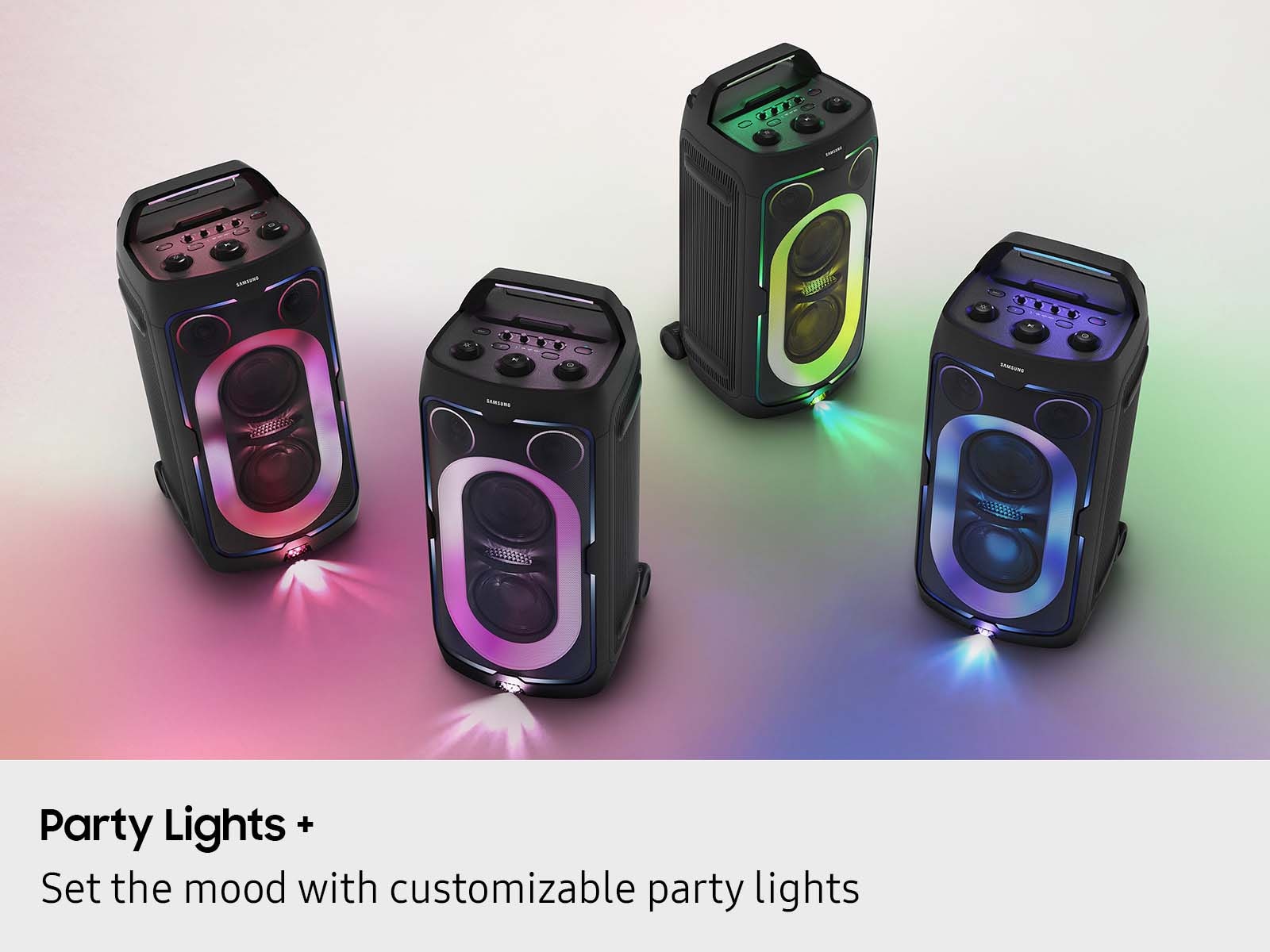 Sound Tower Portable Party Speaker w/ Built-In Battery / MX-ST50F Black