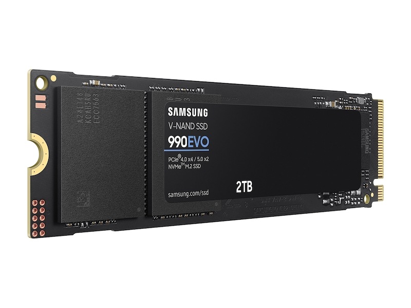 990 EVO 2 TB SSD NVMeᵀᴹ M.2 Black