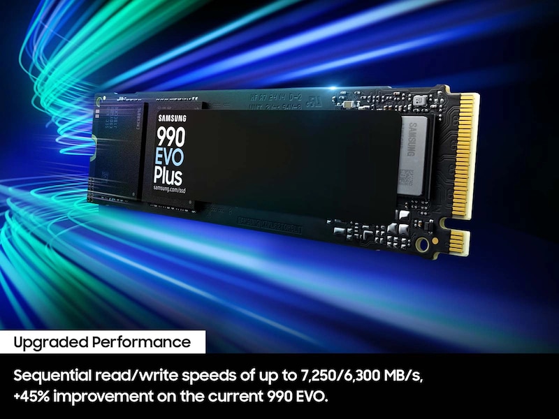 990 EVO Plus PCIe 4.0 NVMe M.2 SSD Black