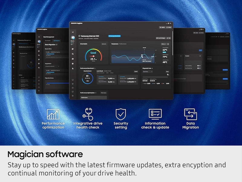 990 EVO Plus PCIe 4.0 NVMe M.2 SSD Black