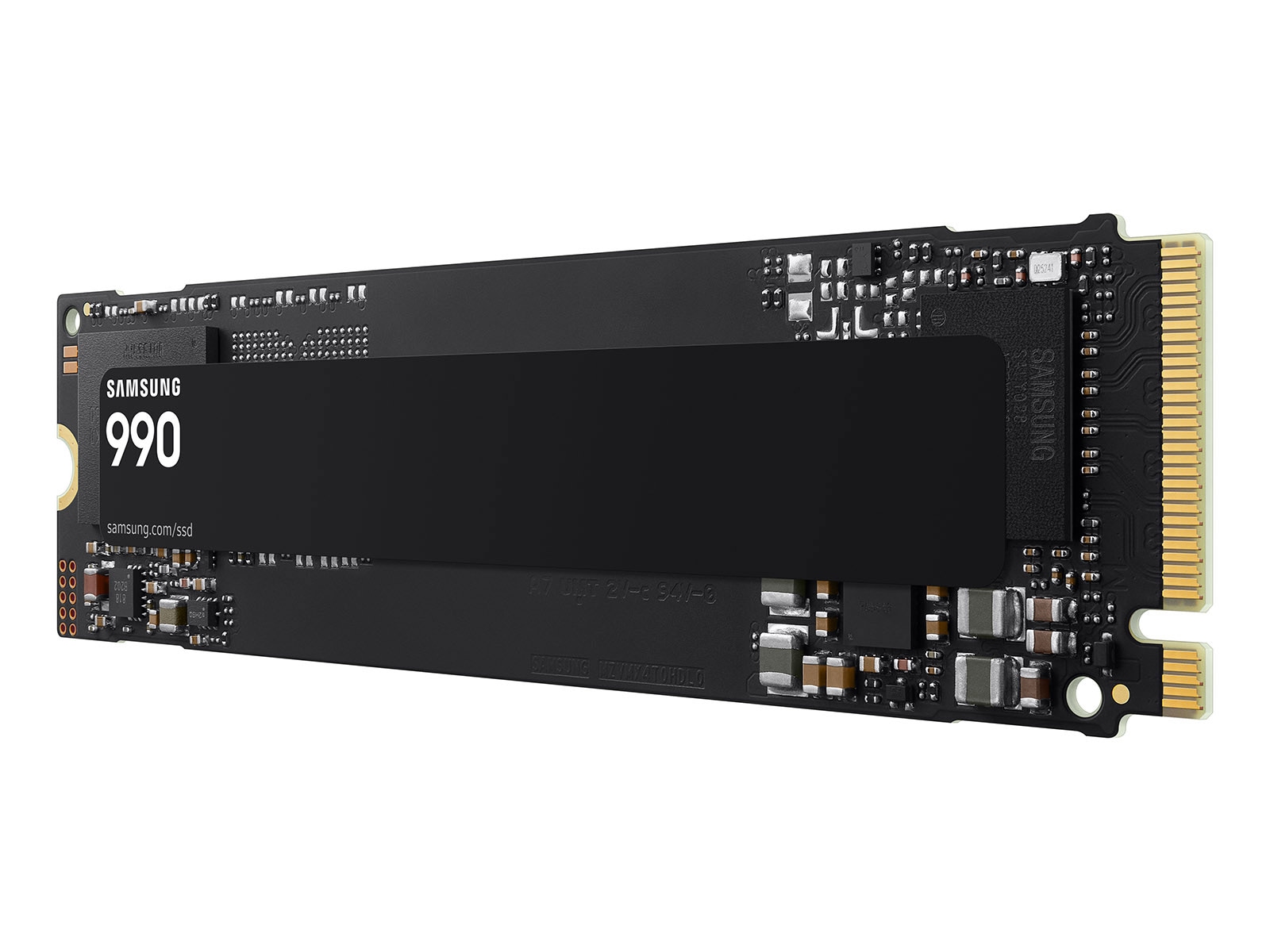 990 PCIe 4.0 NVMe M.2 SSD Back Black 