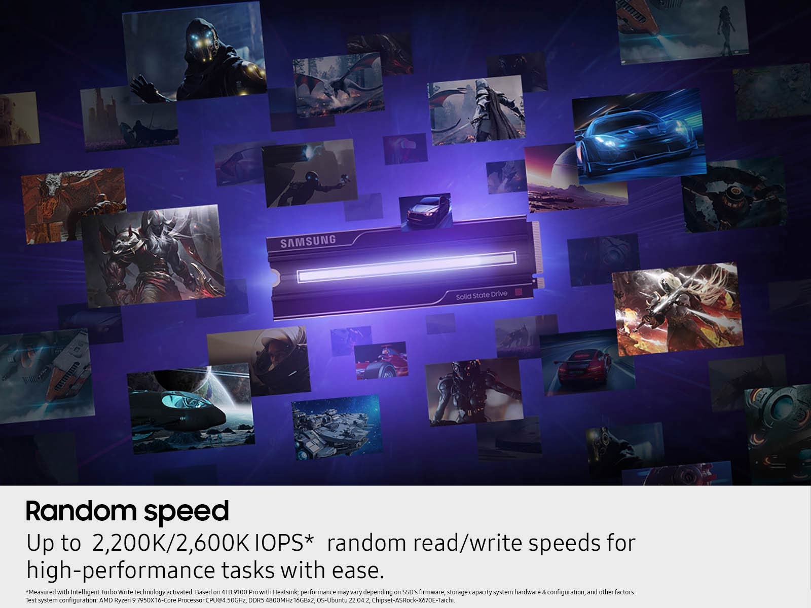 9100 PRO w/ Heatsink 8TB SSD NVMeTM M.2 Black