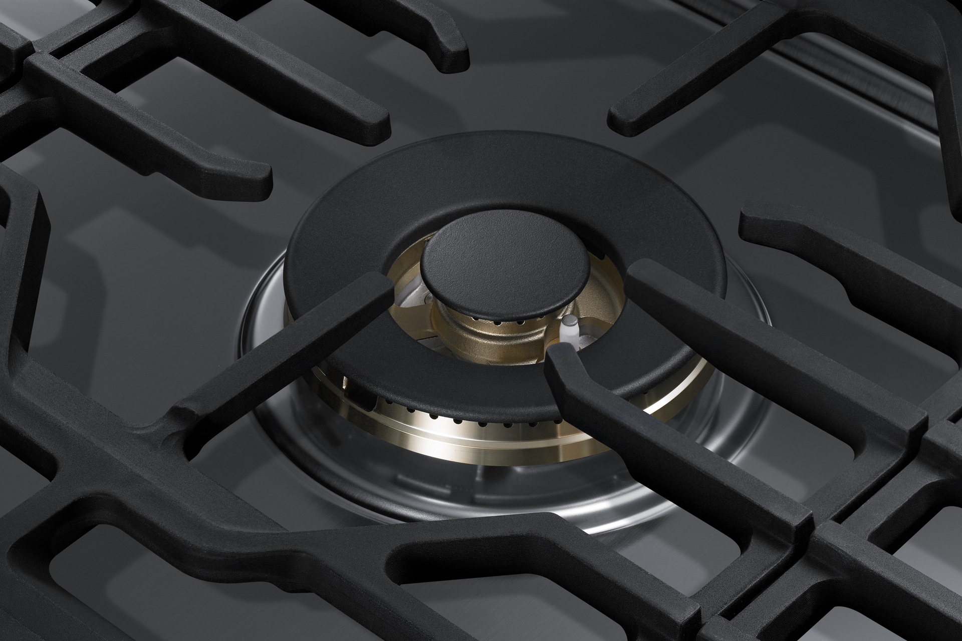 36” Smart Gas Cooktop with 22K BTU Dual Power Burner in Stainless Steel