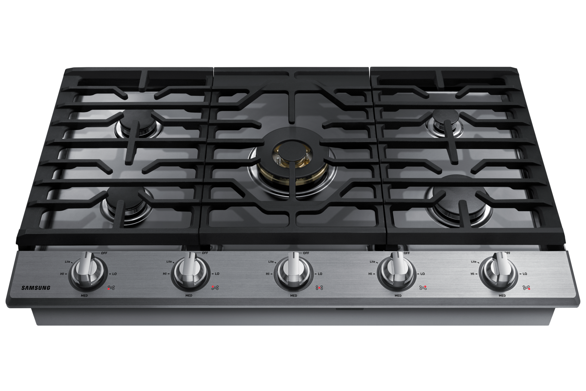 36” Smart Gas Cooktop with 22K BTU Dual Power Burner in Stainless Steel