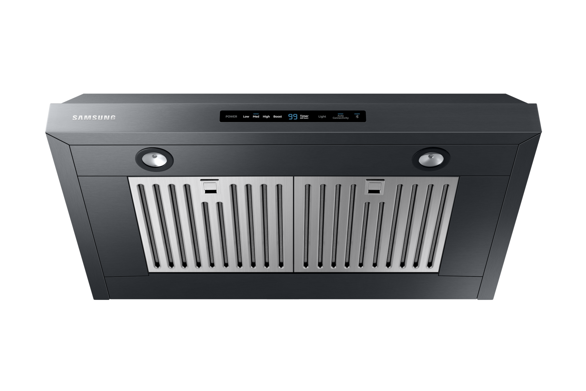 30” Under Cabinet Range Hood in Black Stainless Steel