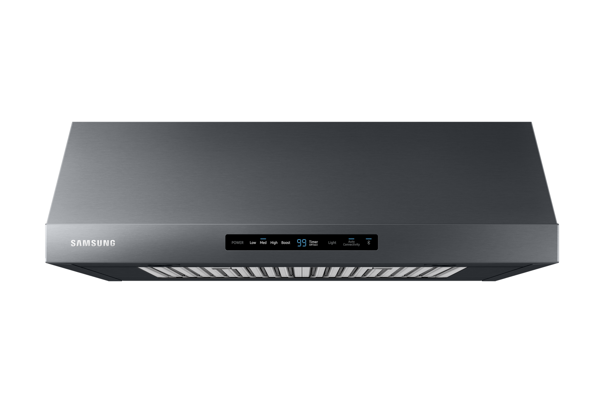 30” Under Cabinet Range Hood in Black Stainless Steel