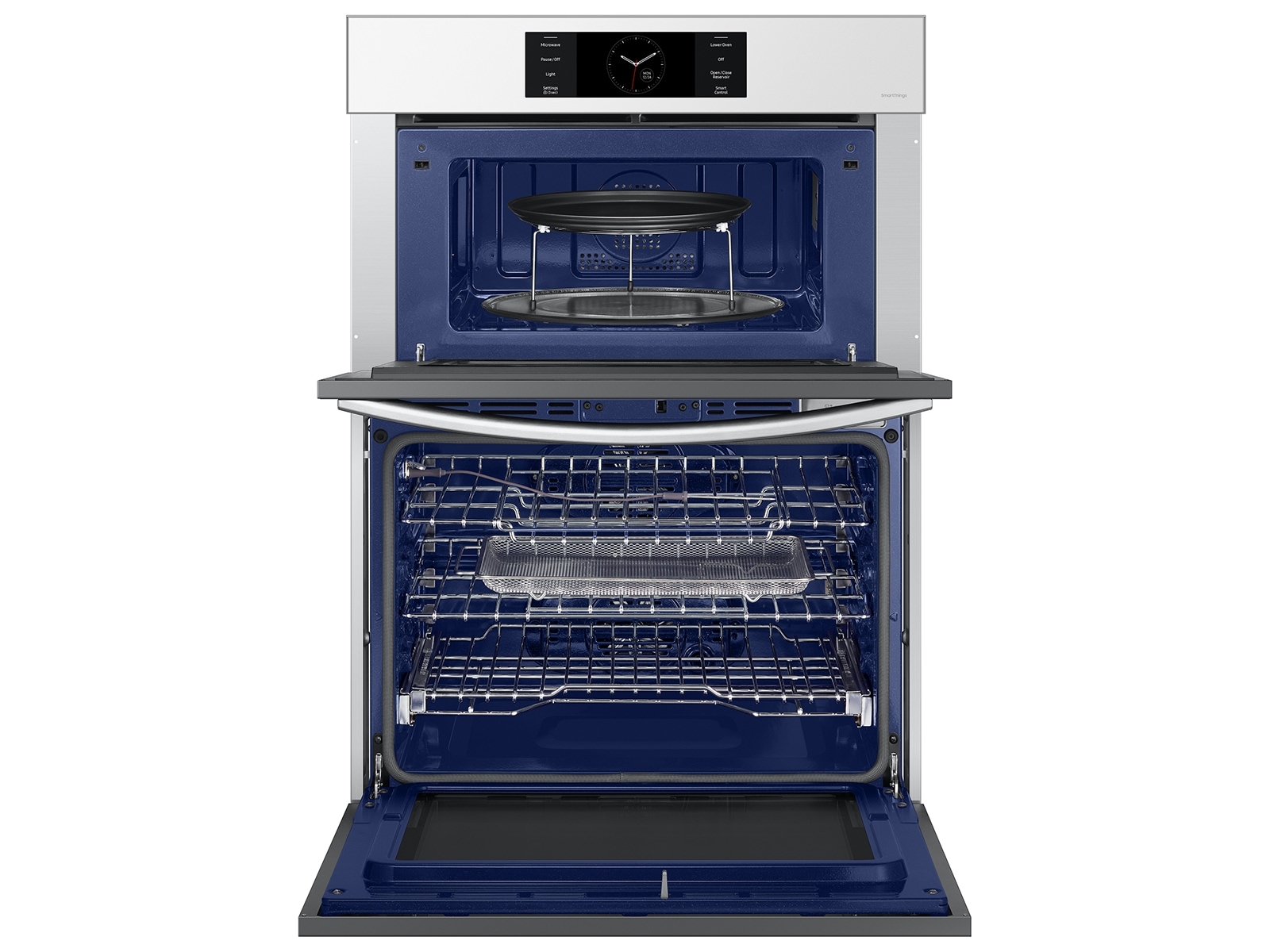 Bespoke 30 Microwave Combination Wall Oven with Flex Duo™ Clean White