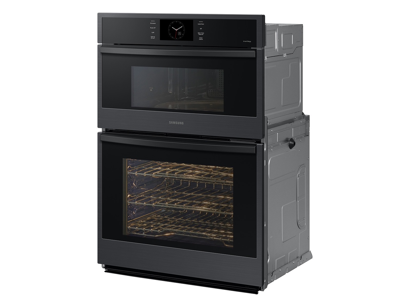 30 Microwave Combination Wall Oven with Steam Cook Black