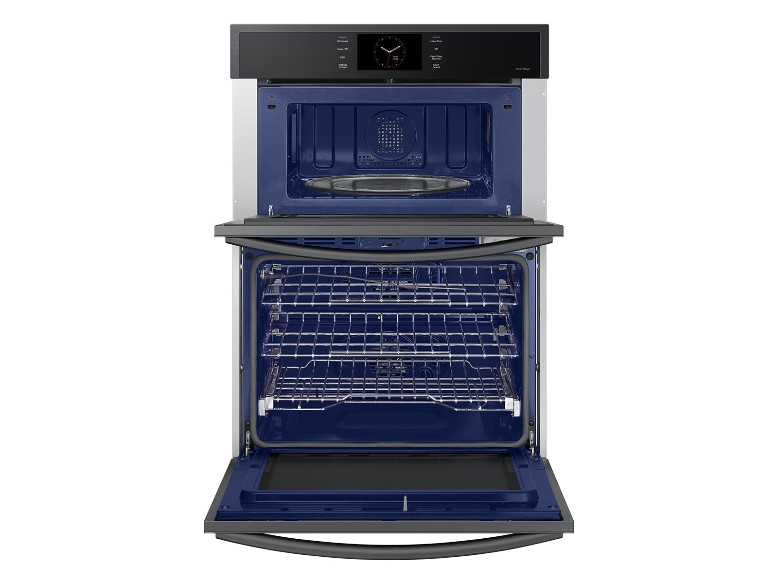 30 Microwave Combination Wall Oven with Steam Cook Black