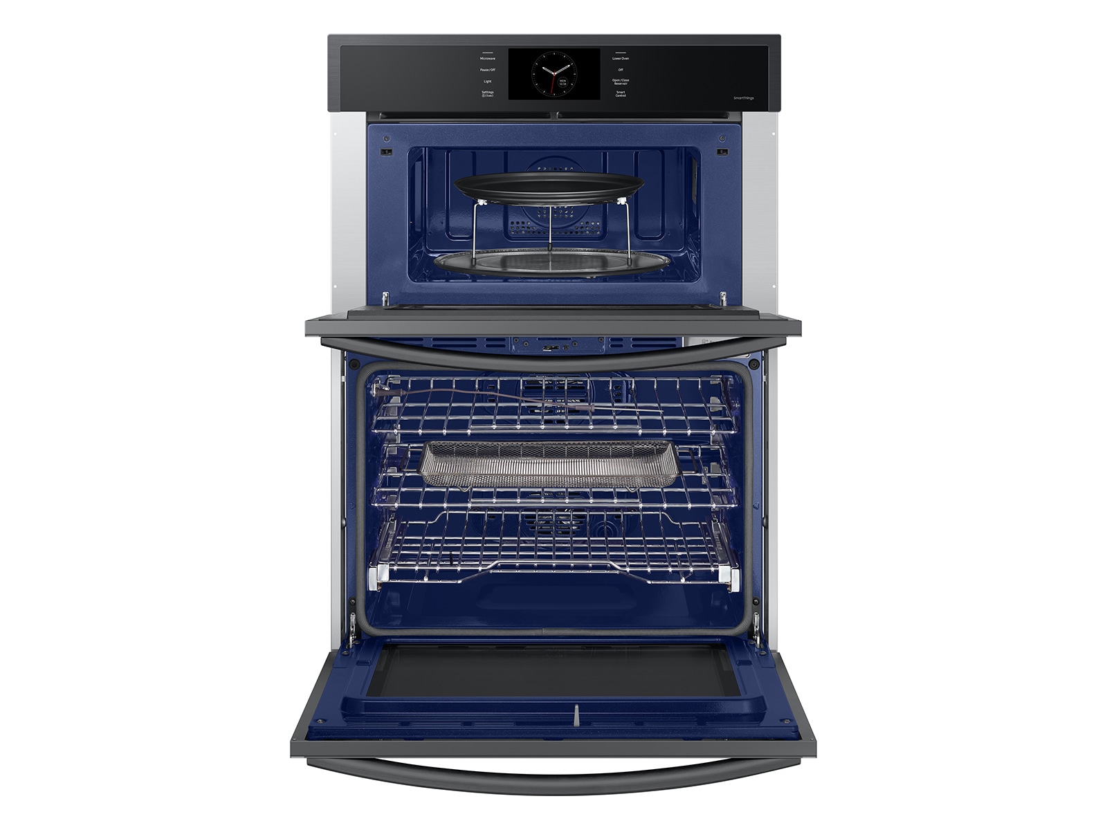 30 Microwave Combination Wall Oven with Steam Cook Black