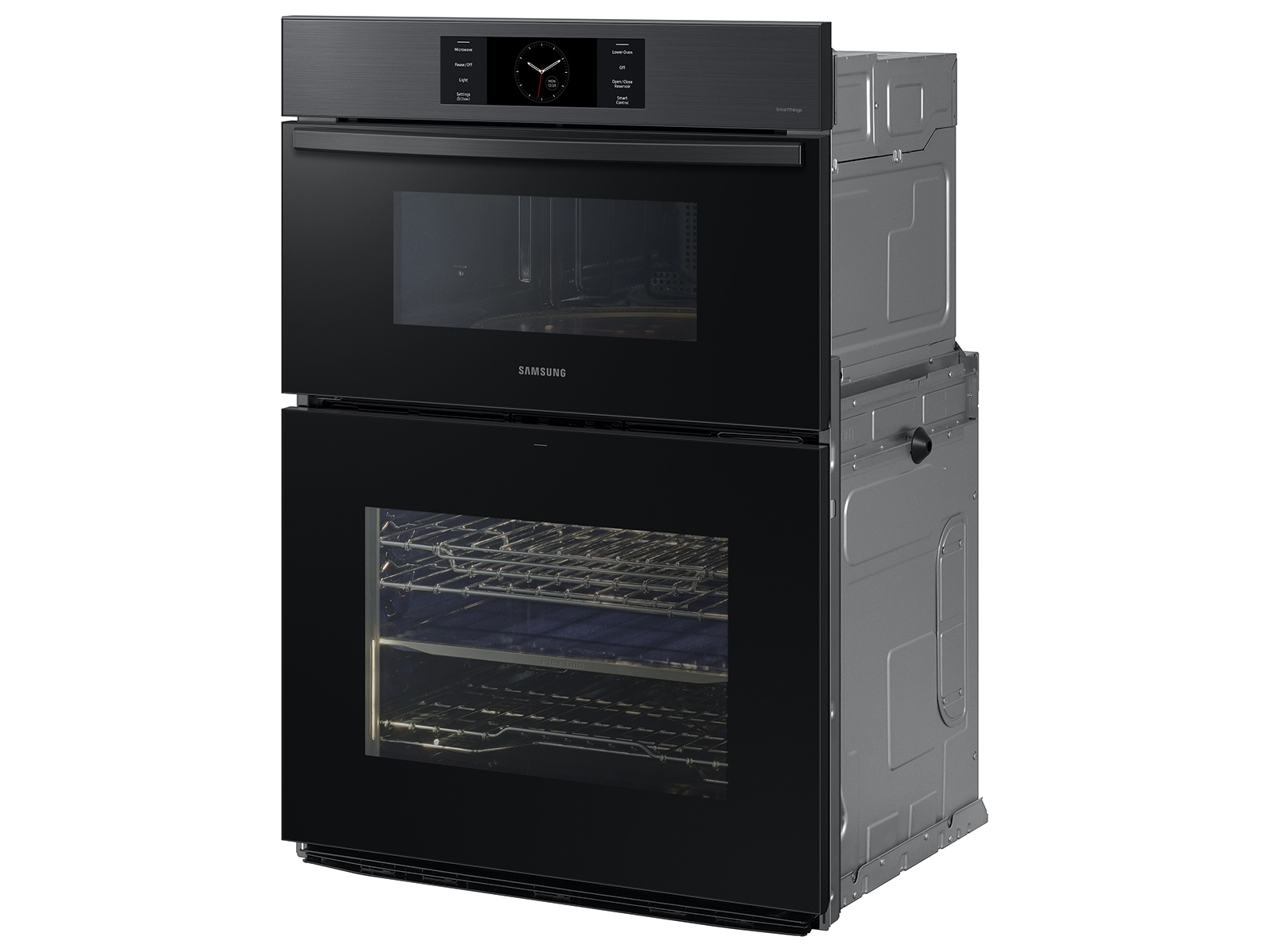 Bespoke 30 Microwave Combination Wall Oven with Flex Duo™ Black