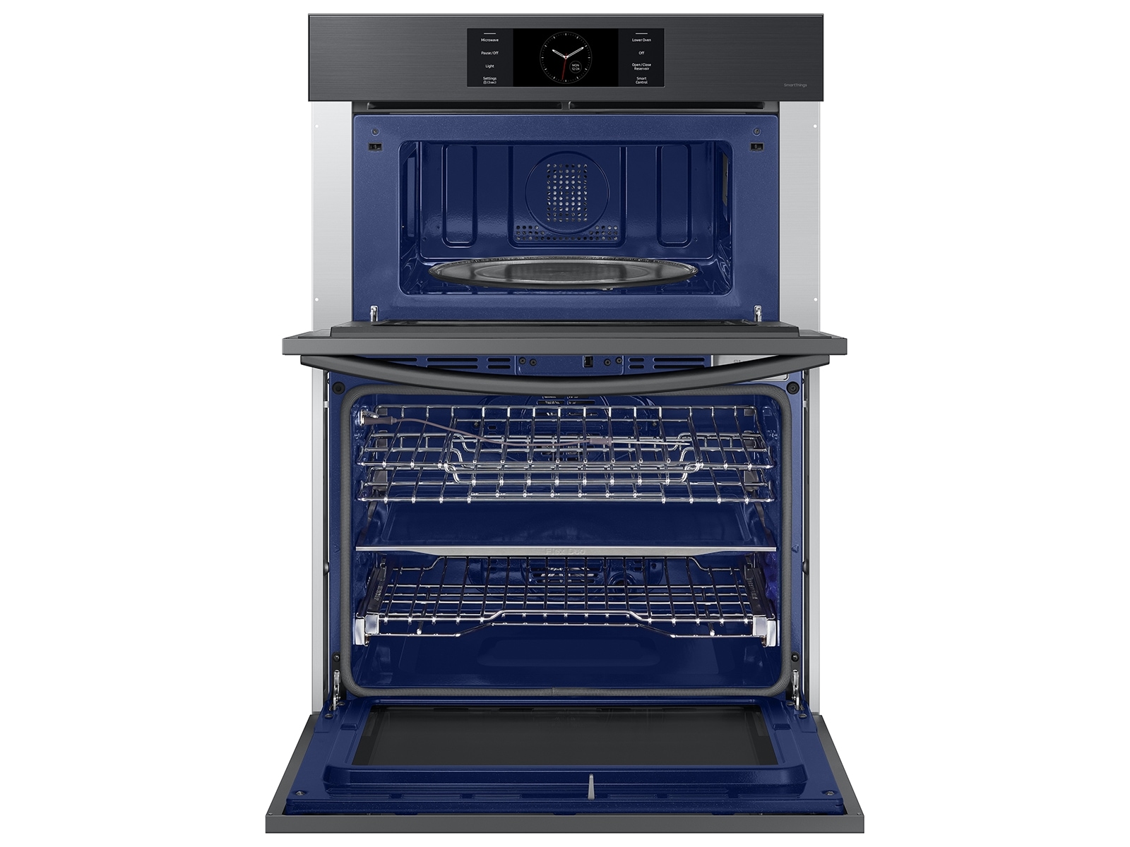 Bespoke 30 Microwave Combination Wall Oven with Flex Duo™ Black