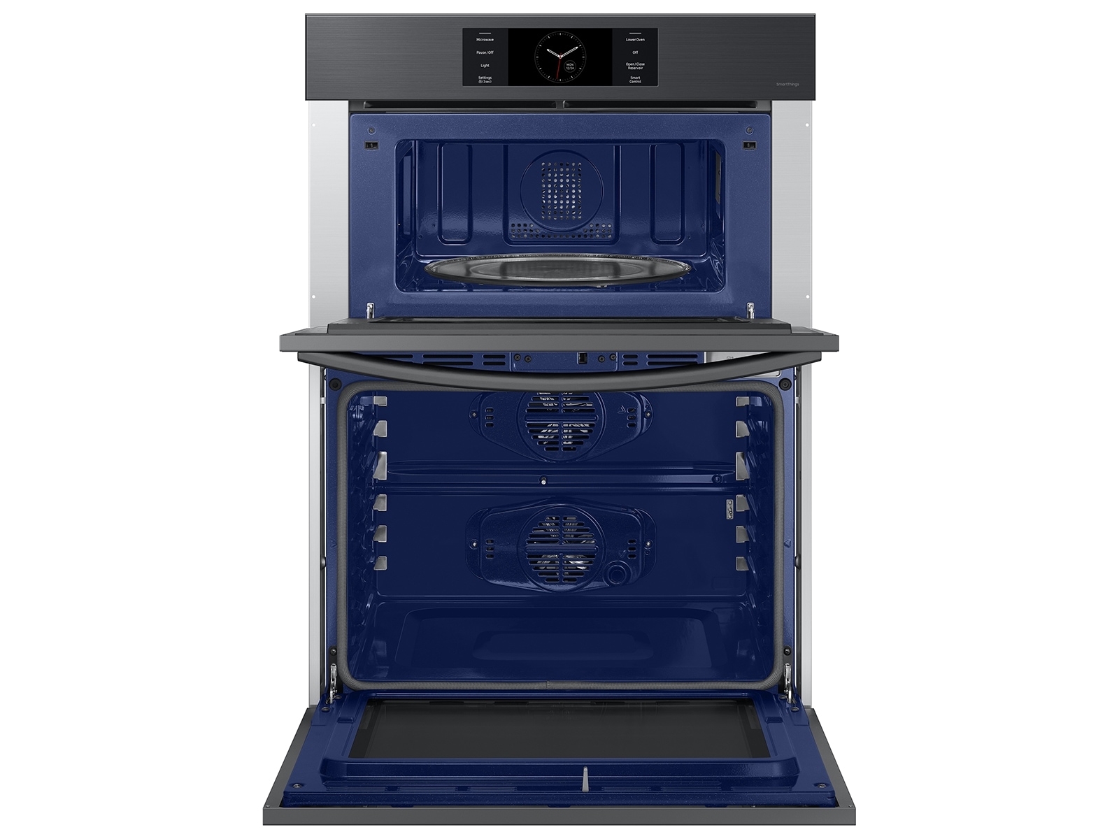 Bespoke 30 Microwave Combination Wall Oven with Flex Duo™ Black