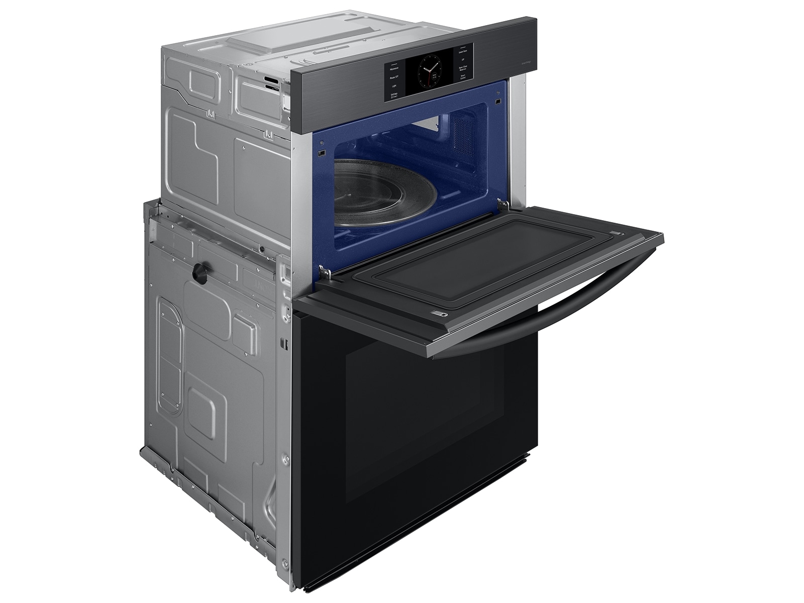 Bespoke 30 Microwave Combination Wall Oven with Flex Duo™ Black