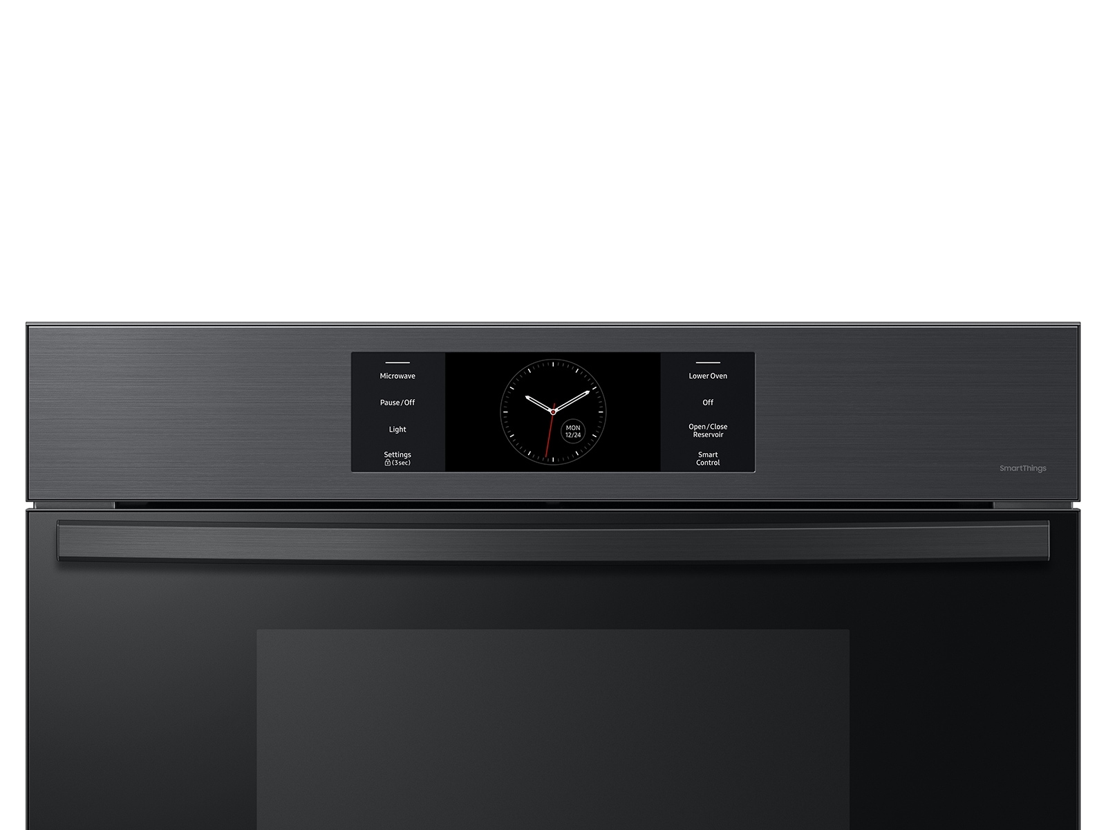 Bespoke 30" Microwave Combination Wall Oven with with Flex Duo™ in Matte Black Steel Black