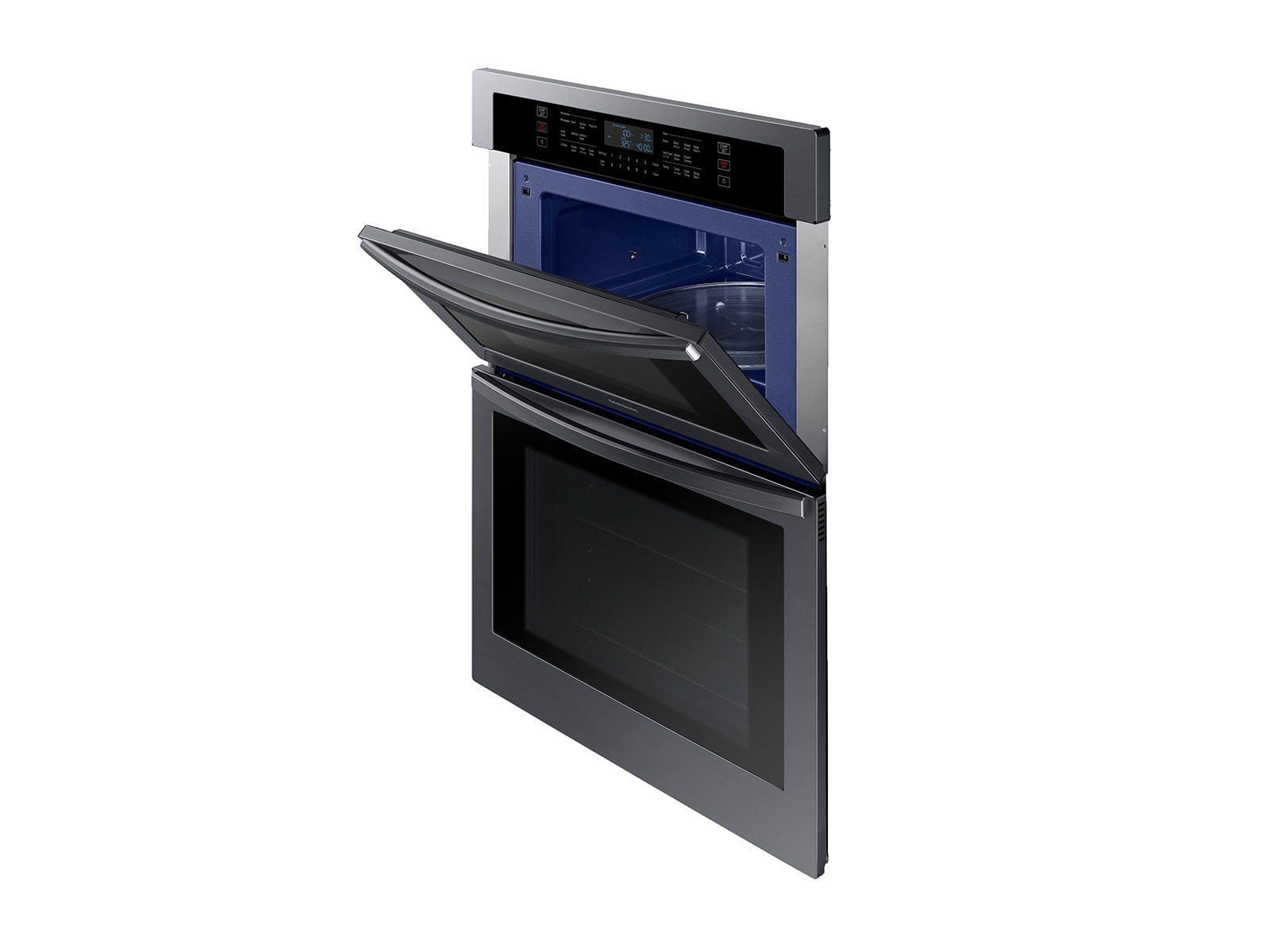 30" Smart Electric Wall Oven with Microwave Combination Black